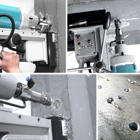 UpJiaflarish TCT carbide annular cutter with Weldon 3/4 in. shank for magnetic drill press, 2-9/16 in. dia, 2 in. DOC.