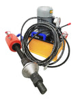 Heavy Duty 70 Ton Electric Hydraulic Track Pin Press For Excavator Sleeve Removal 220V Heavy Hitter Pro Shop Assembly Machine with hoses and motor.