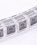 0.39 Inch 10mm Lead Cube Pb 99.9 Percent Pure With Acrylic Display Case, heavy metal block, periodic table engraved.