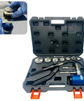 Beefy 120KN Hydraulic Knockout Hole Punch Driver Kit 1/2 to 2 Inch Conduit Cutter with tools in storage case