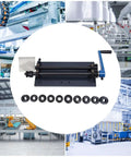 Manual Bead Roller Kit For Sheet Metal Fabrication Pro Grade Heavy Duty Machine With Six Dies and Detachable Crank Handle