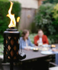 12 Oz Torch Replacement Canister With Easy Pour System For Outdoor Patio Torches Mess Free Refills Burns Up To Five Hours