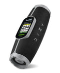 Swami Groove Golf GPS Speaker 2-In-1 Rangefinder With Preloaded 38,000+ Courses, Wireless Speaker, side view