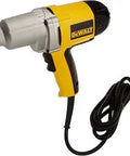 Impact Wrench With Detent Pin Anvil One Half Inch Corded 7.5 Amp 345 Ft Lbs Max Torque Forward And Reverse Soft Grip Handle Built Like A Beast