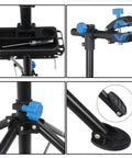 Portable Adjustable Bike Repair Stand For Home Mechanics 42.5 To 74 Inch Telescoping Steel Work Stand components