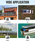 Wide application of 390W 12V One Stop Plug And Play Solar Panel Kit for RV, boat, shed, and workshop