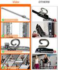 Built Like A Tank Wall Mount Resistance Band Anchor Rack - Heavy Duty Aluminum Home Gym Bracket with adjustable anchor and 300 lbs support.