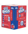 Professional White Rags Center Pull Box 200 Sheets 11 X 10 Inches Made In USA Ultra Absorbent For Painting, Cleaning, Auto Work