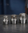 Dual Function Pipe Threading Tool Set For Water Lines Internal And External Thread Cutter Built To Last Pro Grade Steel
