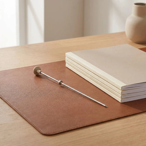 Sturdy Metal Binding Pin For Office And School Use Precise File Aligning Locating Pin on desk with notebooks