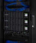 High-Density Smart App Online Sinewave UPS System With Double Conversion 1000VA 1000W 8 NEMA 5-15R Outlets in server rack