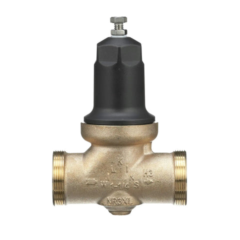 1-1/4 Inch NR3XL Pressure Reducing Valve With Union, Female X Female NPT Connection, Compact Length For Tight Spaces, Front View