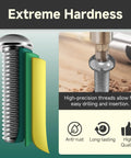 DIY Ready Metric Screw Set 120 Pcs M4 M5 M6 Button Head Socket Cap Screws With Nuts And Washers Stainless 304 Steel