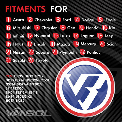 Fitment brands list for High Flow 12V Electric Fuel Pump Install Kit That Works With Toyota Pontiac Scion Nissan Lexus Honda Ford Universal Fit
