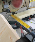 Top Shelf Zero Clearance Tape For Nail The Cut Precision And Crispy Clean Edges On Miter Or Table Saws With Heavy Duty PVC build on a miter saw.