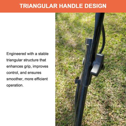 Two Pack Lawn Mower Handle Knob And Bolt Kit With Triangle Bolts Universal Replacement Accessories strong handle
