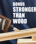 Liquid Hide Glue For Furniture Repair And Woodworking gives you plenty of wiggle room aligning wooden pieces in an eight ounce tin.