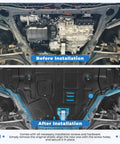 Dang Tough Engine Splash Shield For Kia K5 2021 To 2025 heavy duty under cover guard installed undercarriage image