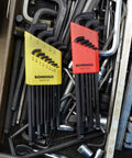 Stubby Ball End Hex Key Set Double Pack With Low Profile Short Arm And Angled Entry Up To 25 Degrees For Tight Spaces In Inches