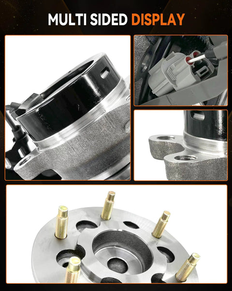 Multi sided display of Chevy Casa榸ado磨 Village想uring伍匀匠 찹이擂anner빢욈 wheel hub assembly with ABS and 6 lug.