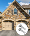 Heavy Duty Gate Hinges For Wood Fences And Shed Doors Hardware With Adjustable Fit Easy Screwdriver Install DIY Friendly Butt Hinge Set For Outdoor Gates Durable Weather Resistant Swing No Fuss Long Lasting Performance