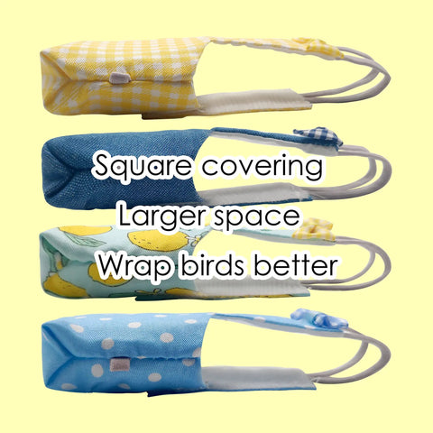 Blue Parrot Harness Flight Suit Diaper With 80 Inch Flying Leash Rope For Parrots And Small Birds, Bird Clothes For Conure And Cockatiel