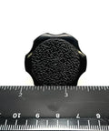 Top Shelf 3/8 Inch Thumb Screws With Ergonomic Round Hex Clamping Knobs 304 Stainless Steel Rust Resistant knob detail image.