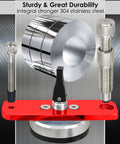 Stainless Steel Windshield Repair Kit With Injector Bridge Assembly featuring 304 stainless steel components for glass repair.