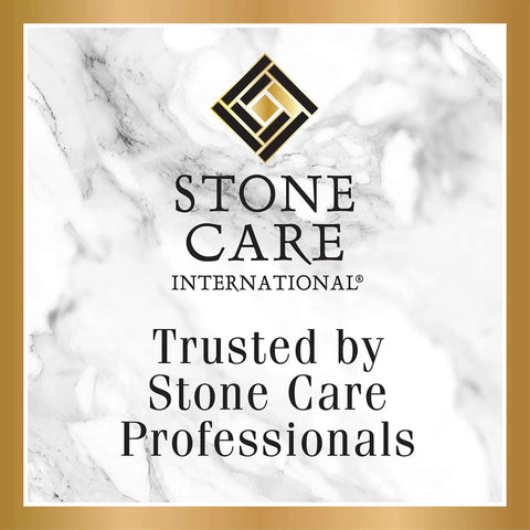 Quartz Countertop Clean And Shine Spray For Sealed Stone Surfaces PH Neutral Gentle On Quartz Prevents Fading From Sunlight Cleans Shines And Protects Your Kitchen Counters Looking Fresh, Stone Care International logo
