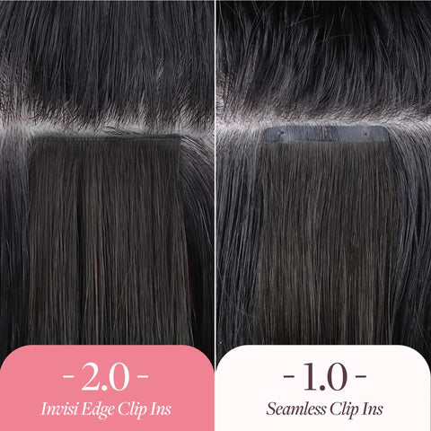 Legit Flawless Clip In Hair Extensions Set Featuring Seamless Invisi Edge Fusion And Premium Real Human Hair Strands For A Snag Free Top Tier Everyday Beauty Flex