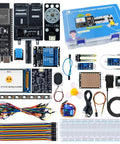 ESP32-S3 AI Voice Control Starter Kit With DHT11 Temperature Humidity Sensor Servo And Relay For Smart Home And IoT DIY Projects contents