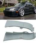 Metal Mudguard Repair Panel Kit Pair Left Right High Accuracy Heavy Duty Go To Auto Body Repair Sheet Set For Restoring Damaged Side Mudguards And Fixing Rust Holes Dents And Corrosion, pair of gray steel repair panels