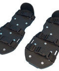 Gunite Epoxy Floor Spiked Shoes With Three Quarter Inch Short Spikes, Pro Grade Traction Gear For Epoxy Cover Installations, New Design Plate