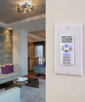 Two Pack In Wall Digital Timer Switch With Three Preset Times And One Custom Program In Home Setting