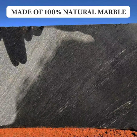 Natural Black Marble Cutting Board 12 By 8 Inch Real Stone Slab For Kitchen Counter And Cheese Board Elegant Marble Serving Tray