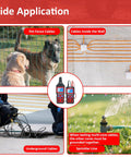 Underground Cable Locator and Wire Tracker NF826 for Dog Fence Cables, Pro Grade Cable Tester to Find Buried Wires, Detect Short Circuits, Fuses and Wall Faults, Grounding Ready, Quick and Easy Cable Hunt for Pros and DIYers showcasing various applications