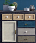 Top Shelf Vintage Floral Daisy Ceramic Drawer Pulls And Cabinet Knob Sets Include Matching Screws Hella Charming White Finish for wooden drawers.