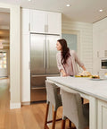 Series 9 Portable Wired and Wireless Doorbell With 11 Preinstalled Tunes 450 Foot Range Easy Install displayed on kitchen countertop
