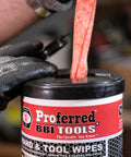 Grease Busting Heavy Duty Hand And Tool Wipes For Degreasing Hands And Work Surfaces, Waterless Cleaning With Vitamin E Aloe Lanolin