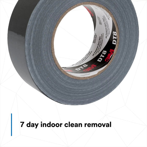 Industrial Strength Black Duct Tape For Patch Jobs And Everyday Fixes One Point Eight Eight Inch Wide By Sixty Yard Roll Eight Mil