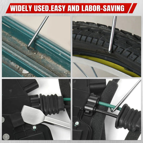 Nine Piece Precision Pick And Hook Set With Scraper And Magnetic Telescoping Tool Kit for auto and electronics in use