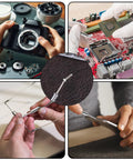 500 Piece Micro Screws Kit With M1.2 M1.4 M2.0 Metric Sizes Hella Tough Carbon Steel Build includes precision screwdriver for electronics repairs.