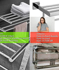 Bathroom Towel Rack 24-Inch 3-Tier Wall Mounted Stainless Steel SUS304 Brushed Finish with comparisons of features and design.