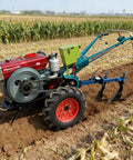 Two Wheel Power Tiller For Garden And Farm, Handy Walking Tractor for soil preparation and landscaping in a field