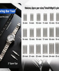 All In One Watch Repair Kit With Link Removal Tool 18 Sizing Options, Screwdriver Set, Spring Bar Tool, Band Hole Punch