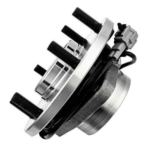 Pair Front Wheel Bearing Hub Assembly For Nissan Pathfinder Armada Titan Infiniti QX56 2004 2005 2006 2007 6 Lugs With ABS