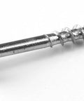 Zinc Pocket Hole Screws For Woodworking 1-1/2 Inch Coarse Thread Maxi-Loc Head Indoor Use single screw detail