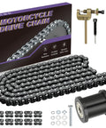35 Roller Chain 140 Links Mini Bike Chain Tensioner Replacement For Coleman CT100U including tensioner parts and tools