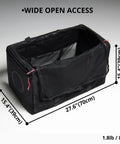 XL Mesh Duffle Dive Bag Packable Roll Up 100L for Scuba Snorkeling Gear dimensions 27.6x15.4x15.4 inches