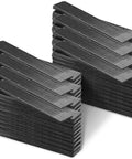 Badass Composite Shims 72 Pack For Leveling Wobbly Restaurant Tables And Toilets Heavy Duty Stackable Wedges in black resin.
